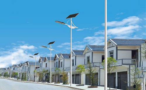 伊宁市太阳能路灯配置与在乡村道路照明中的应用